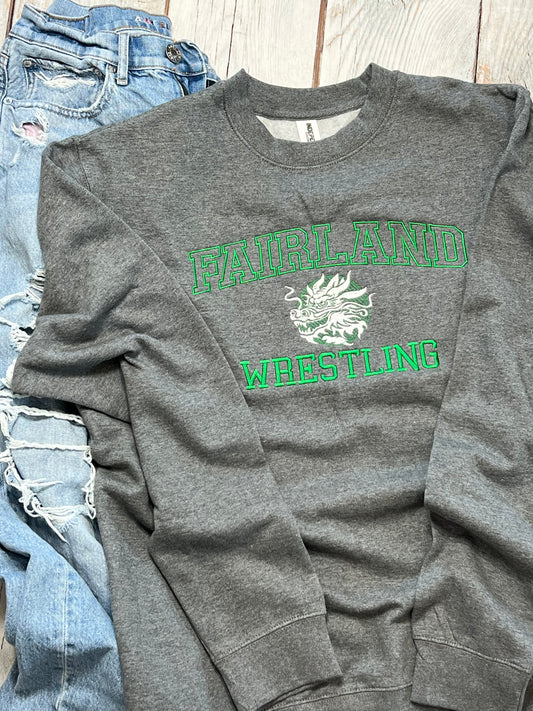 Custom Sports Embroidered Sweatshirt