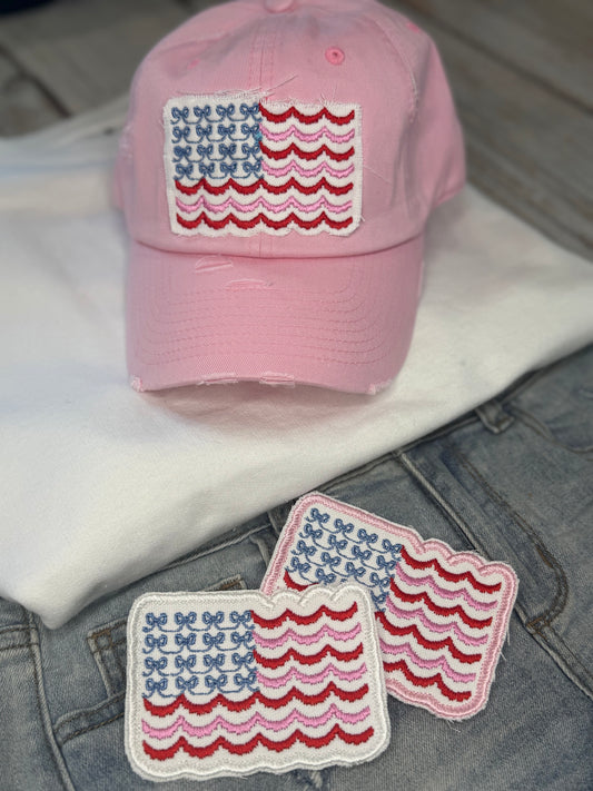 American Girl Distressed Hat